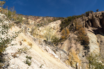 Autumn Landscape of Rock Formation Devil's town in Radan Mountain, Serbia