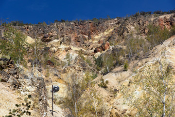 Autumn Landscape of Rock Formation Devil's town in Radan Mountain, Serbia