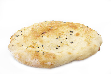 Fladenbrot (Pita Brot) freigestellt