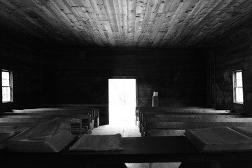 Inside an Eerie Old Church