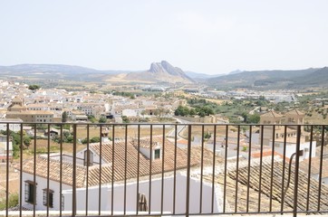 Almenillas viewpoint  in Antequera, Spain