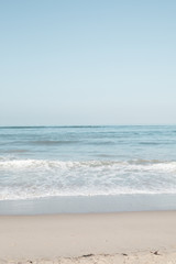 Fototapeta na wymiar Beach in summer in California