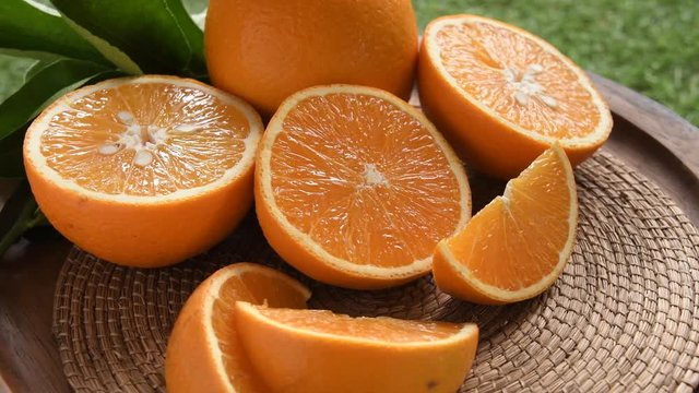 Healthy orange fruits background many orange fruits.