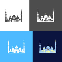 Vector icon of Sheikh Zayed Mosque