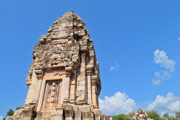 Naklejka premium Prasat Sdok Kok Thom, The Historical Park in Thailand