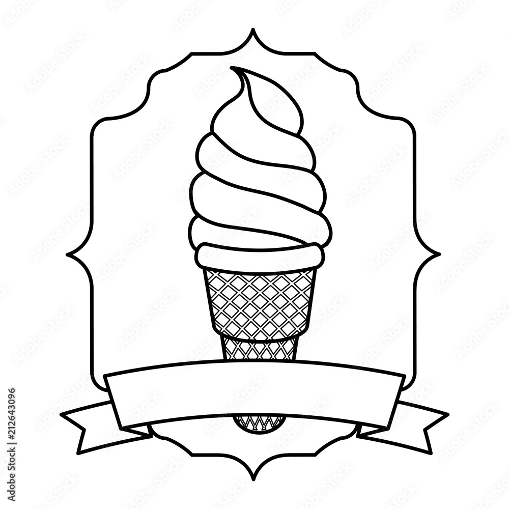 Canvas Prints Ice creams design