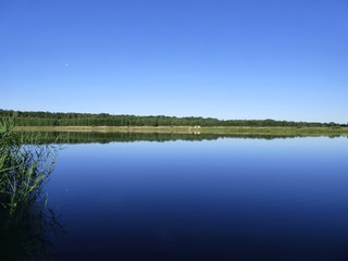 jezioro,woda,krajobraz,niebo,natura,cisza