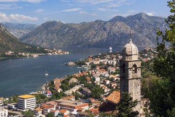 The old town of Kotor, Boka Bay, Montenegro