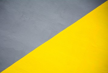 Yellow and grey cement wall texture