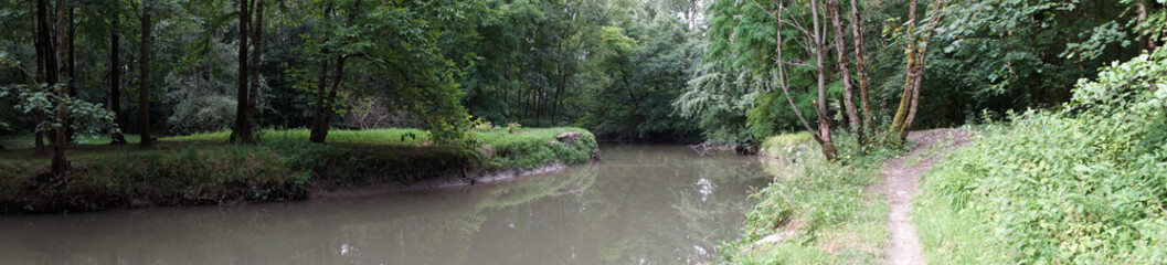 Footpath and river