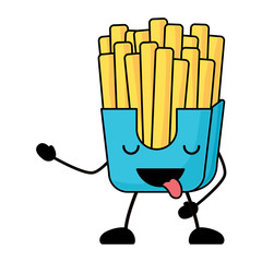Kawaii french fries design