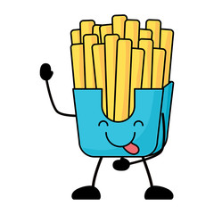 Kawaii french fries design