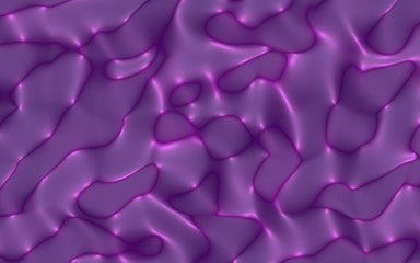 Graphic illustration - liquid pattern purple color. Modern abstract background. Design wallpaper. 3D illustration