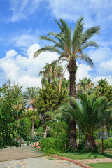 Park in Kemer, Turkey