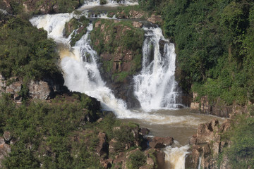 Waterfalls at Iguazu falls