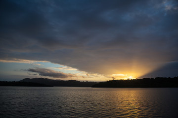 Gorgeous Sunrise in the Solomon Islands