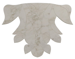 Pattern mosaic made of marble and stone