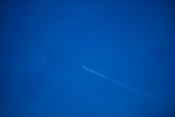 airplane in the sky