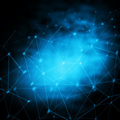 Abstract blue background