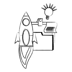 rocket and folder design