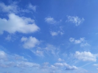 爽やかな夏空