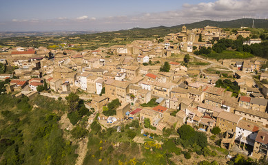 Fototapeta na wymiar San Martin de Unx village in Navarra province, Spain