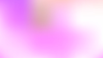 Blurry Fairytale Holographic Vector Background. Dreamy Noble Pink, Purple Mesh Gradient Overlay. Fantasy Holographic Iridescent Defocused Wallpaper. Cute Cosmic Horizontal Card or Banner Background.