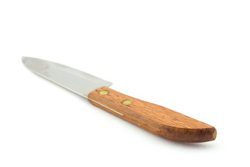 Obraz premium Knife on white background