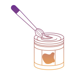 paint jar and brush icon