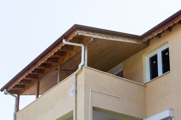 architectural outdoor shoot from an old terrace