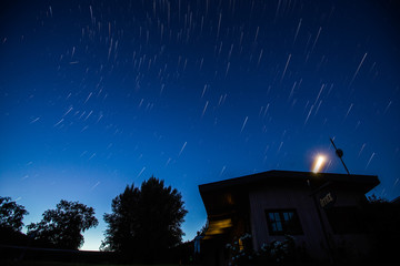 Comets over the Tiny home