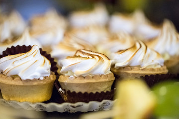 Candy bar cookies at the party
