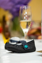 Shoes for a newborn baby
