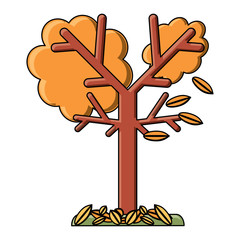 dry tree icon