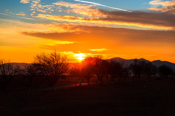 Obraz premium Sunset clouds 