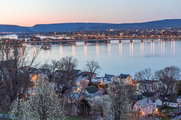 Harvey Taylor Bridge as seen from Negley Park
