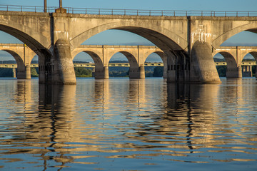 Railroad Bridges in Harrisburg Pennsylvania