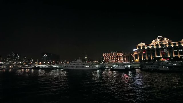 Waitan embankment of Shanghai