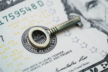 Key for world and United States economy, FED consider interest rate hike, important bronze mini key...