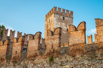 Ramparts of Castelvecchio, Verona, Italy