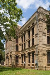 small town vintage jail still standing strong