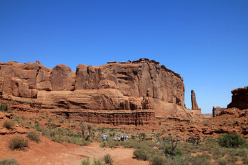 Arches national park in USA
