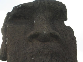 Moais de Isla de Pascua, Rapa Nui en Chile. La isla mas alejada del planeta