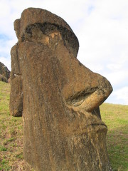 Moais de Isla Pascua, Rapa Nui, Chile. Patrimonio de la Humanidad
