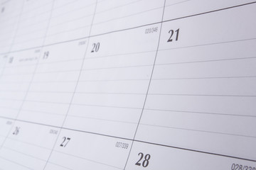 Calendar Appointment Agenda Schedule Planner