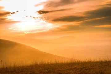 Obraz premium Misty fog