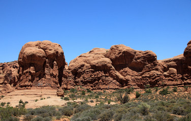 Arches national park in USA