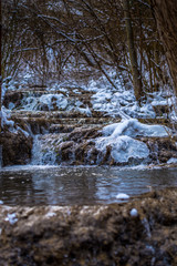 Fototapeta na wymiar Frozen river 