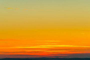 Orange sunset