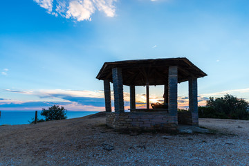 gazebo on the beach